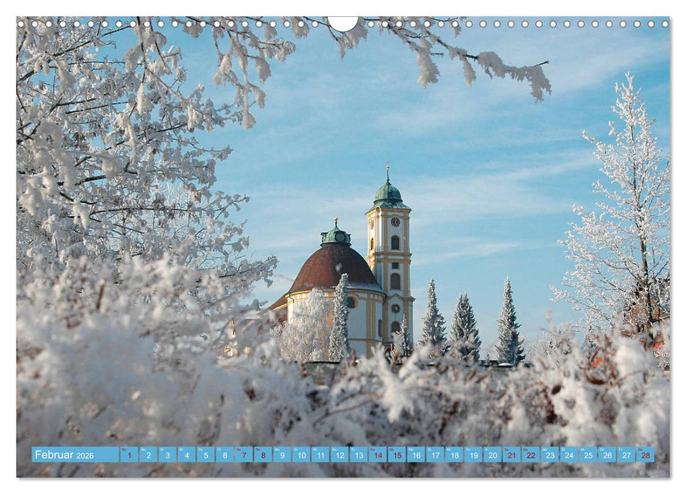 Friedberg. Die altbayerische Herzogstadt (CALVENDO Wandkalender 2026)