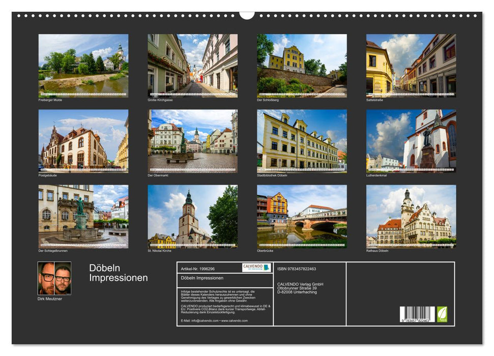 Döbeln Impressionen (CALVENDO Wandkalender 2026)