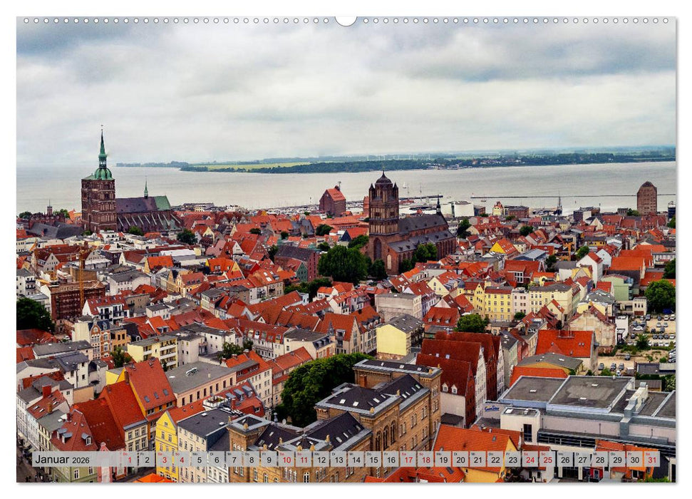 Stralsunder Impressionen (CALVENDO Wandkalender 2026)