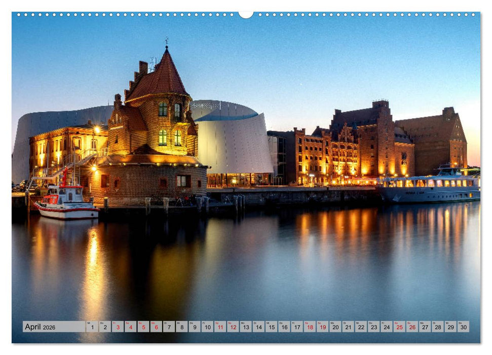 Stralsunder Impressionen (CALVENDO Wandkalender 2026)