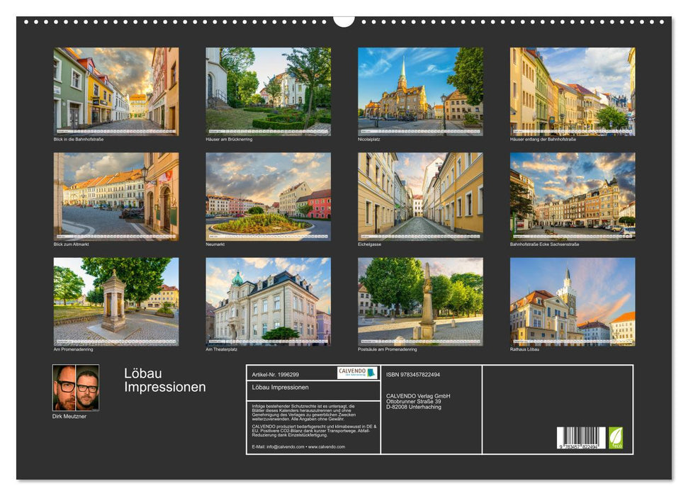 Löbau Impressionen (CALVENDO Wandkalender 2026)