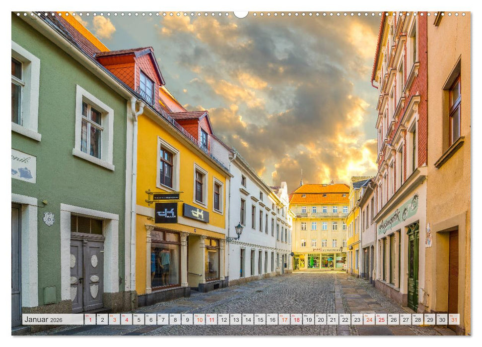 Löbau Impressionen (CALVENDO Wandkalender 2026)