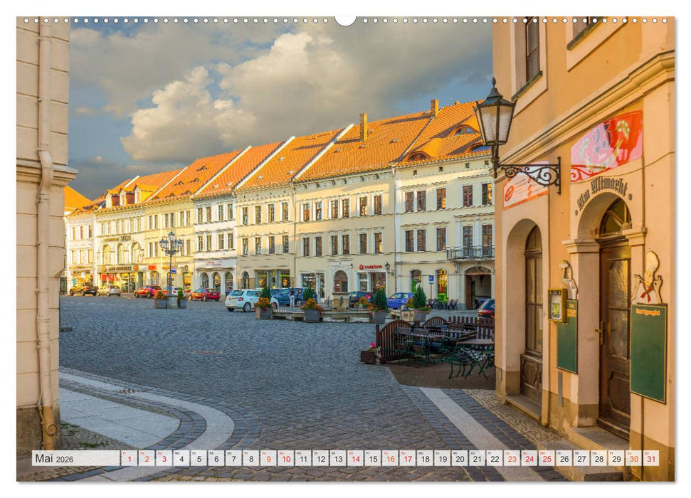 Löbau Impressionen (CALVENDO Wandkalender 2026)