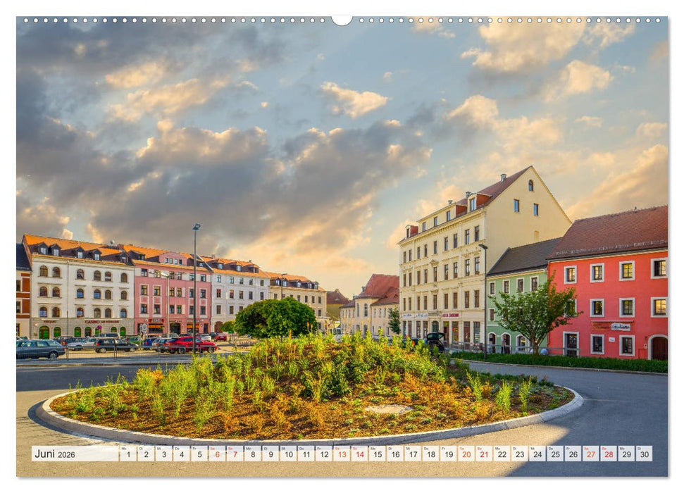 Löbau Impressionen (CALVENDO Wandkalender 2026)