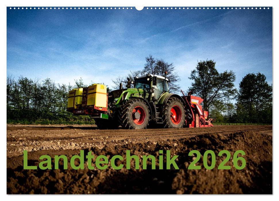 Landtechnik 2026 (CALVENDO Wandkalender 2026)