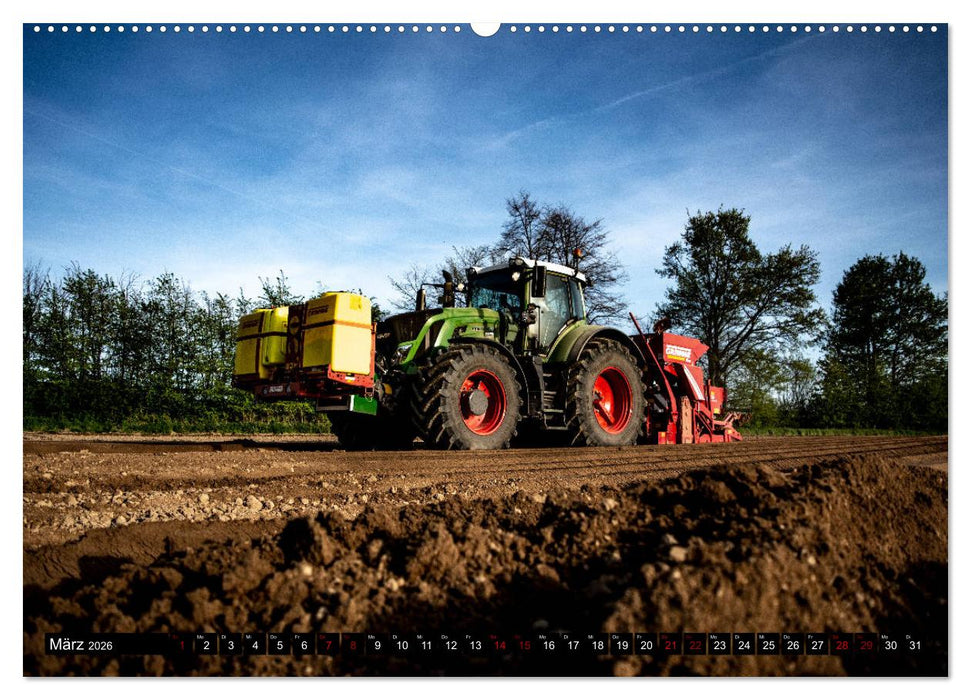 Landtechnik 2026 (CALVENDO Wandkalender 2026)
