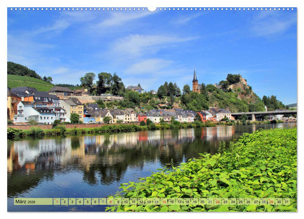 Saarburg - Ein sehenswertes Städtchen an der Saar (CALVENDO Wandkalender 2026)