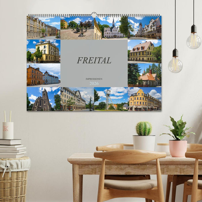 Freital Impressionen (CALVENDO Wandkalender 2026)