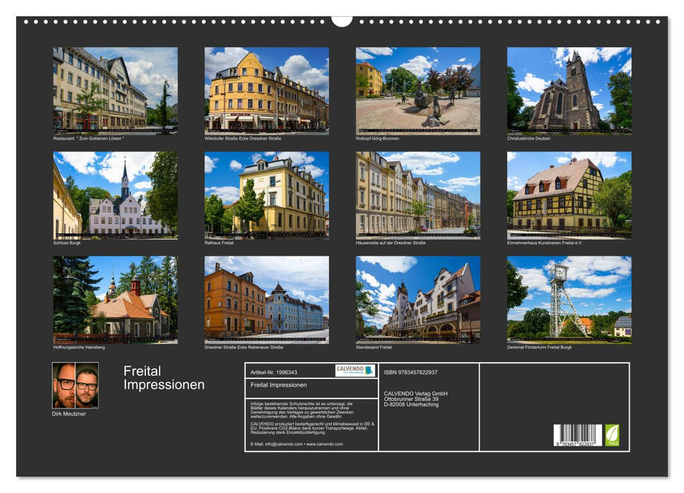 Freital Impressionen (CALVENDO Wandkalender 2026)