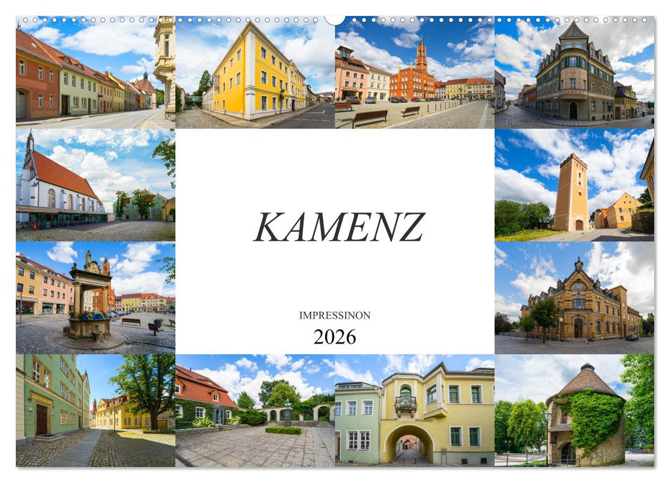Kamenz Impressionen (CALVENDO Wandkalender 2026)
