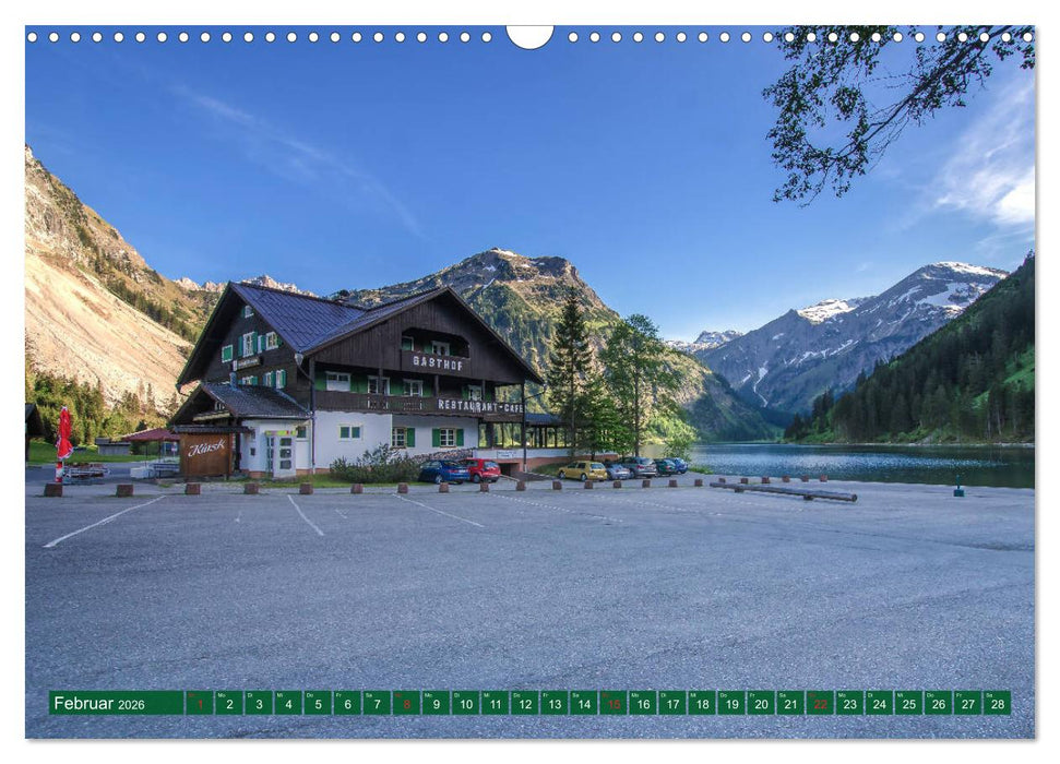 Tannheim und das Tal (CALVENDO Wandkalender 2026)