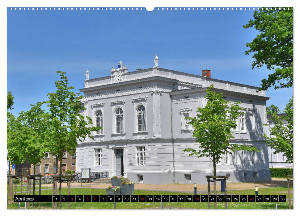 Grabow - Fachwerkstadt an der Elde (CALVENDO Wandkalender 2026)