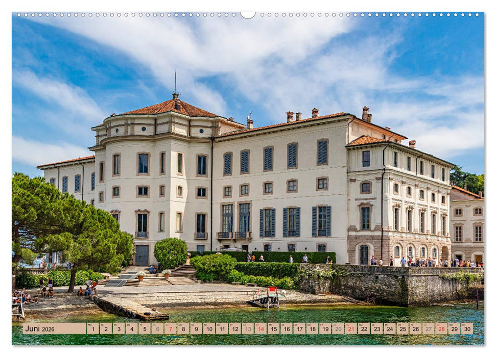 Italiens romantische Seen (CALVENDO Wandkalender 2026)