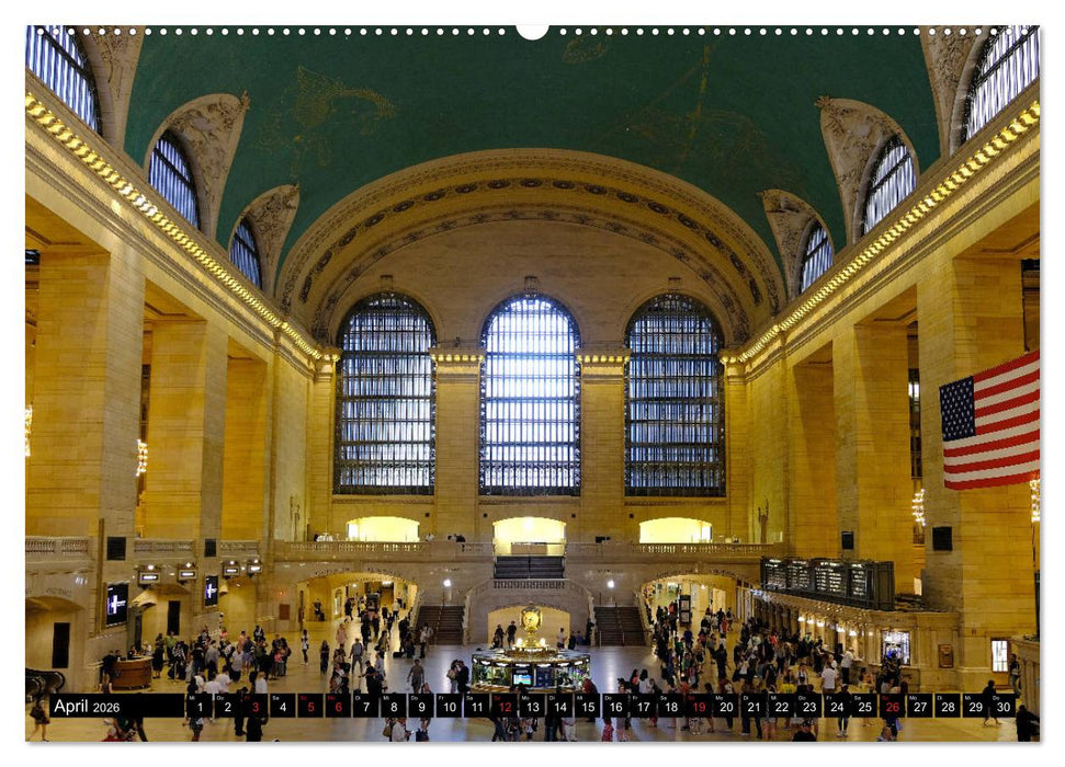 New York - 4 Tage unterwegs im Big Apple (CALVENDO Wandkalender 2026)