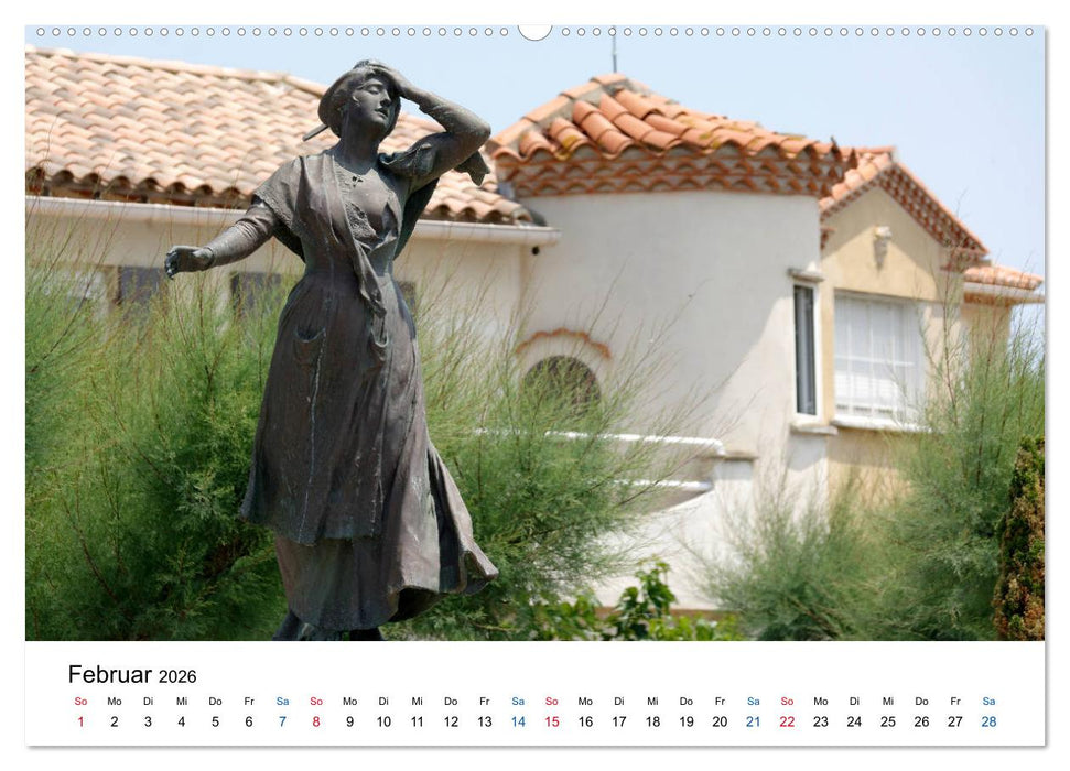 Frankreichs schönste Dörfer - Saintes Maries de la Mer (CALVENDO Wandkalender 2026)