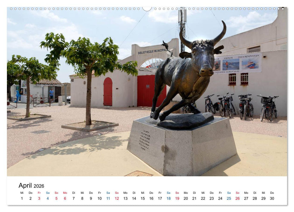 Frankreichs schönste Dörfer - Saintes Maries de la Mer (CALVENDO Wandkalender 2026)