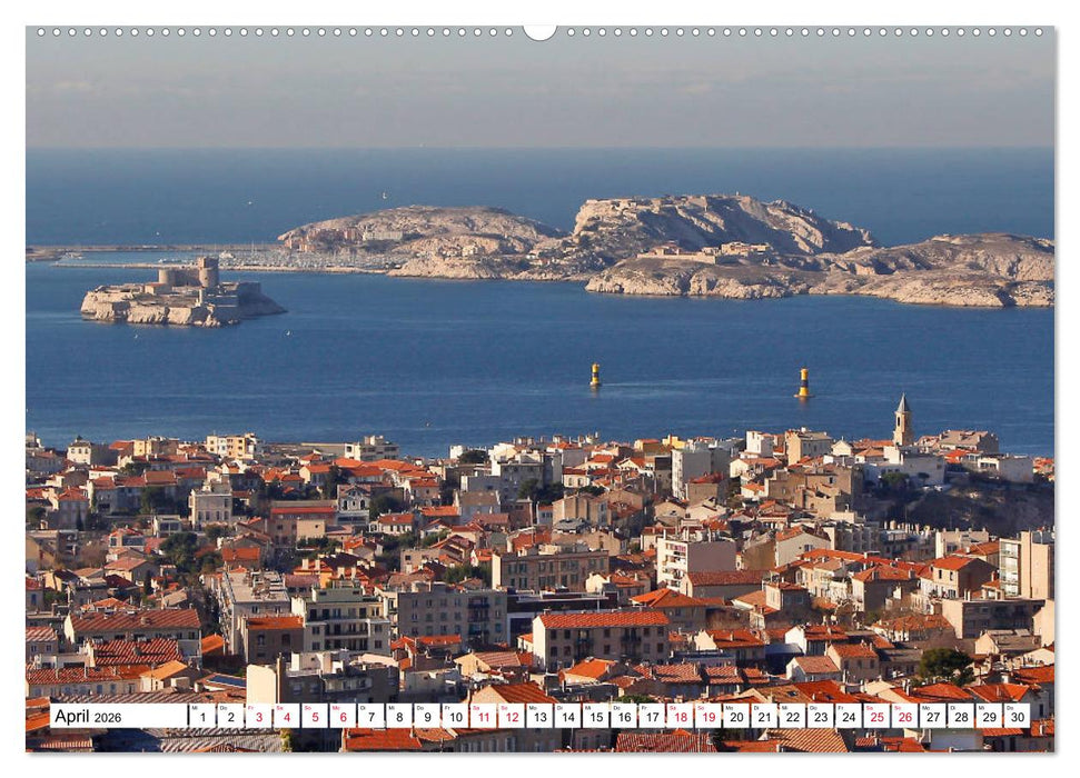 Marseille vom Frankfurter Taxifahrer Petrus Bodenstaff (CALVENDO Wandkalender 2026)
