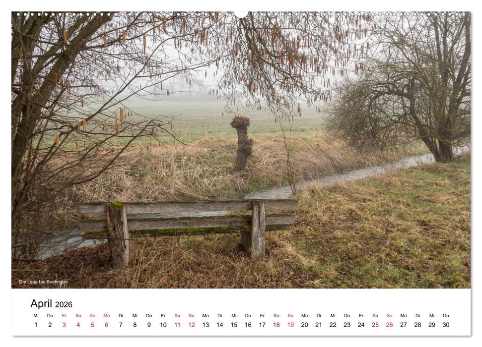 Das Lonetal - Wiege der menschlichen Kunst (CALVENDO Wandkalender 2026)
