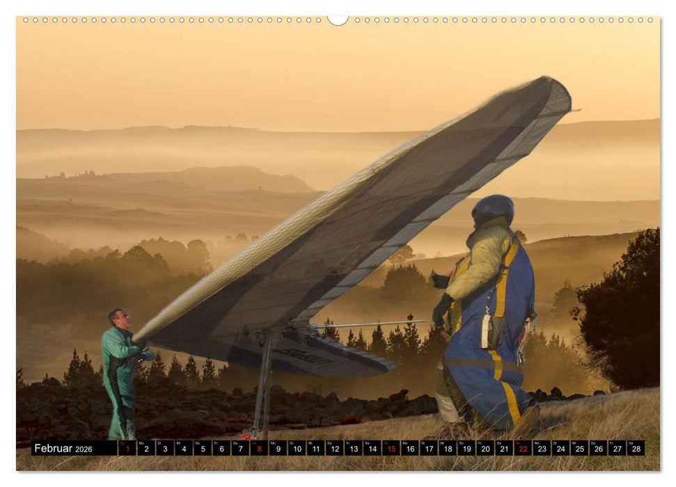 Drachenfliegen - Die Welt aus neuer Perspektive erleben (CALVENDO Wandkalender 2026)