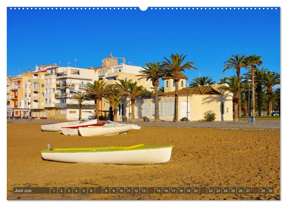 Costa de Ponent - Unterwegs zwischen Barcelona und Tarragona (CALVENDO Wandkalender 2026)