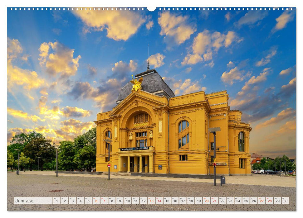 Gera Impressionen (CALVENDO Wandkalender 2026)