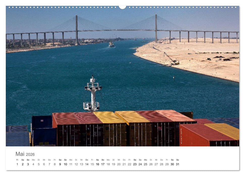 Faszination Schifffahrt - Schiffspassagen (CALVENDO Wandkalender 2026)