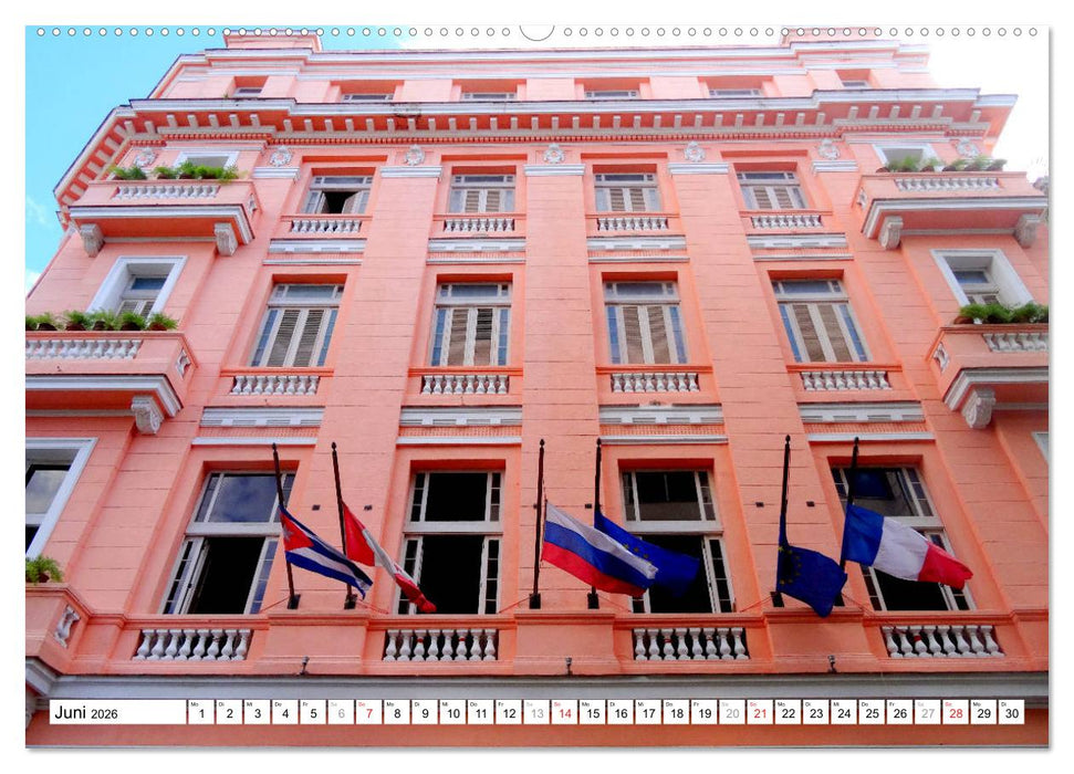 Hemingways Havanna - Ein Dichter und seine Stadt (CALVENDO Wandkalender 2026)