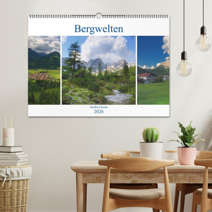Bergwelten (CALVENDO Wandkalender 2026)