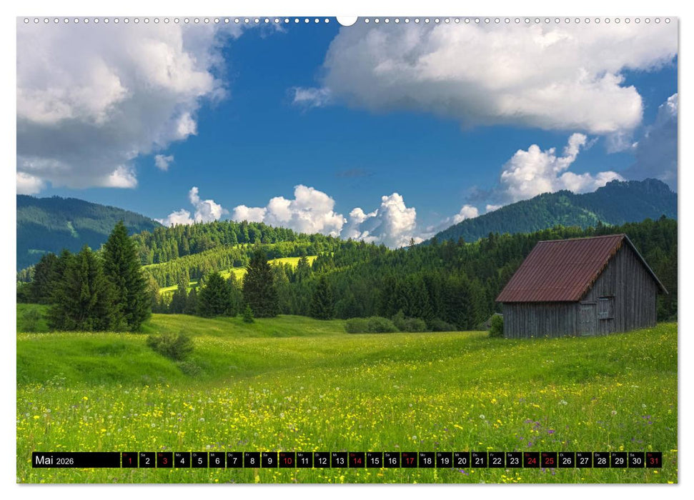 Bergwelten (CALVENDO Wandkalender 2026)