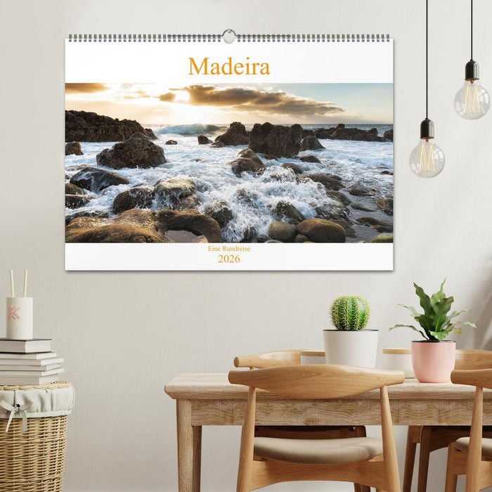 Madeira - eine Rundreise (CALVENDO Wandkalender 2026)