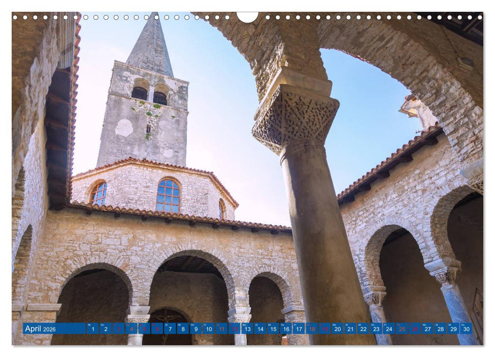 Istriens Westküste (CALVENDO Wandkalender 2026)