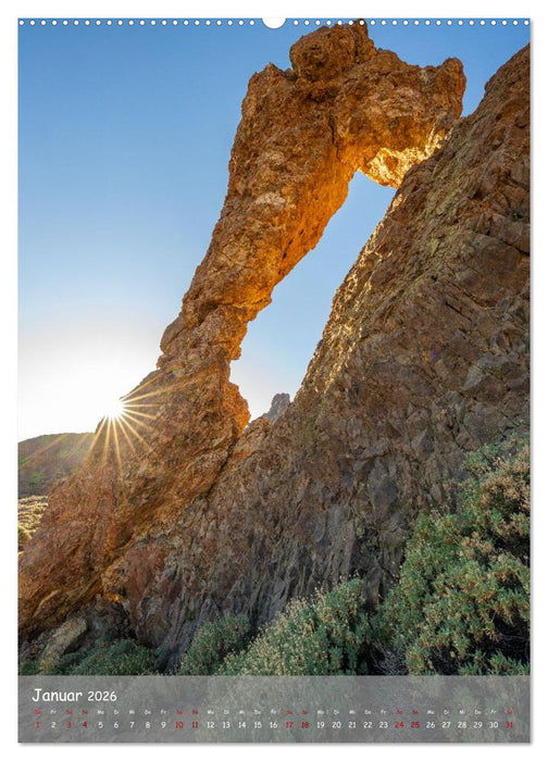 Teneriffa - Die Perle der Kanaren (CALVENDO Premium Wandkalender 2026)