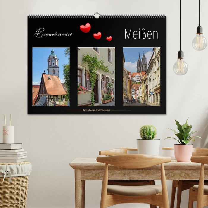 Bezauberndes Meißen (CALVENDO Wandkalender 2026)