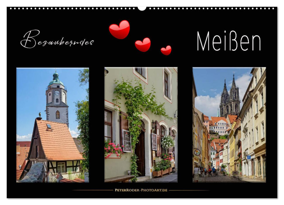 Bezauberndes Meißen (CALVENDO Wandkalender 2026)