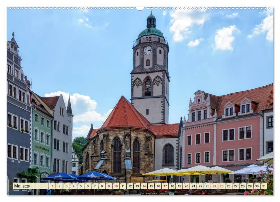 Bezauberndes Meißen (CALVENDO Wandkalender 2026)