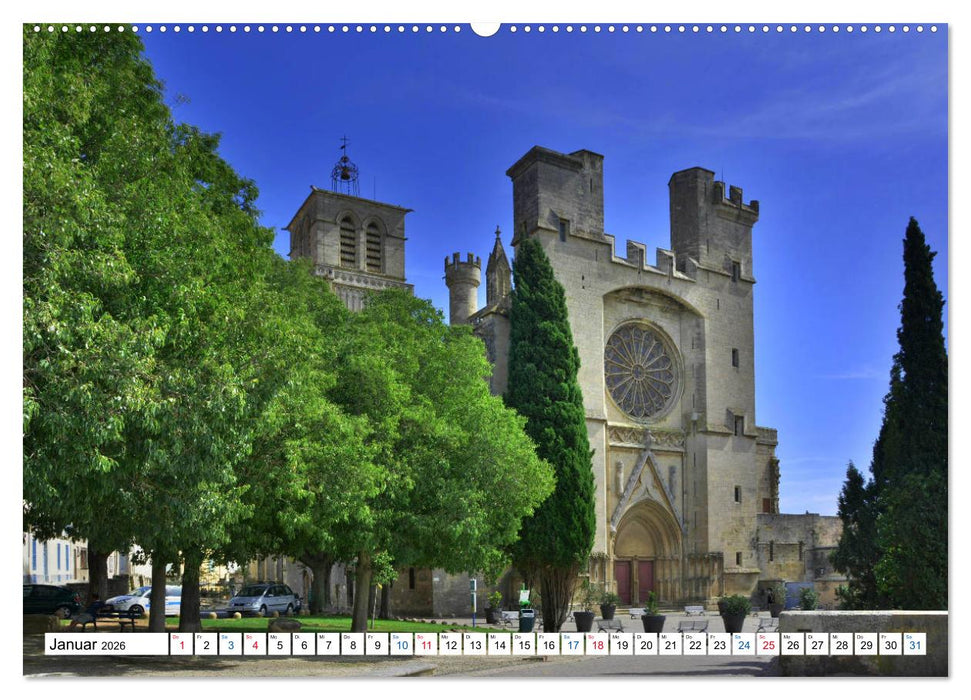 Frankreichs große Städte - Béziers (CALVENDO Wandkalender 2026)