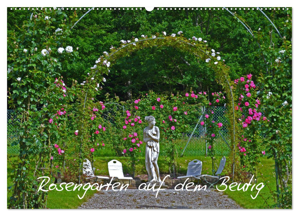Rosengarten auf dem Beutig (CALVENDO Wandkalender 2026)