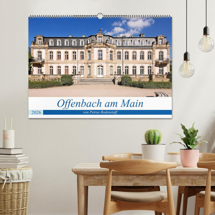 Offenbach am Main von Petrus Bodenstaff (CALVENDO Wandkalender 2026)