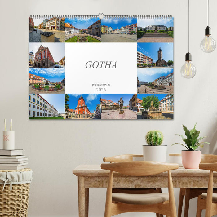 Gotha Impressionen (CALVENDO Wandkalender 2026)