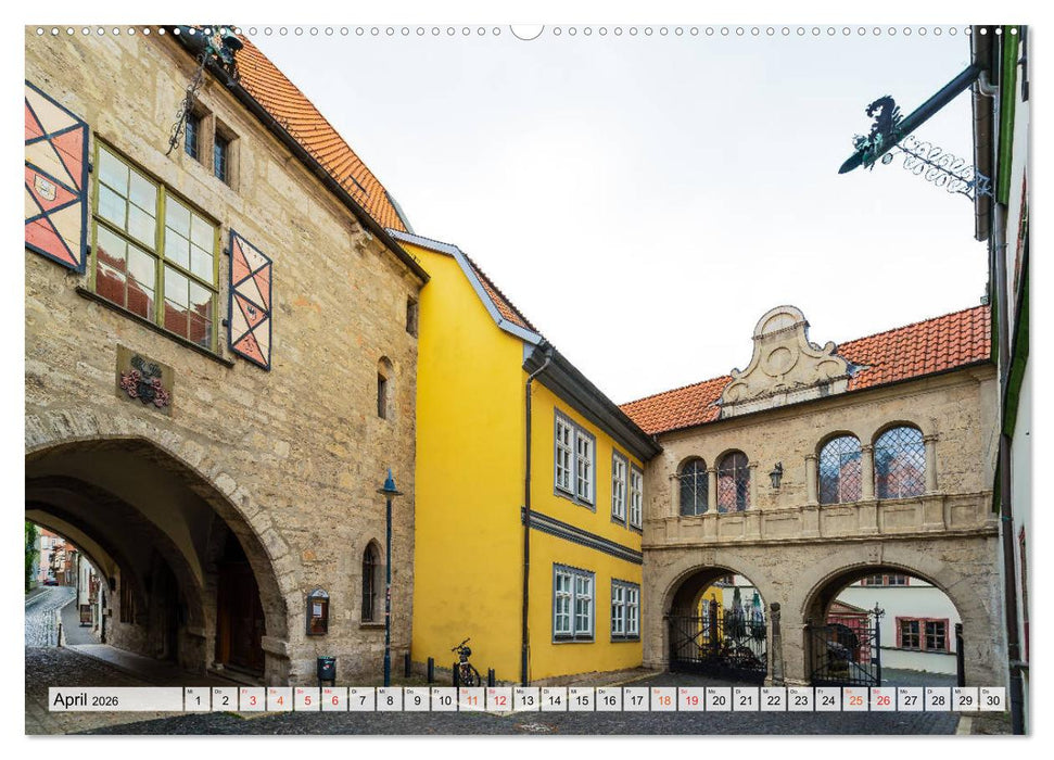 Mühlhausen Impressionen (CALVENDO Wandkalender 2026)