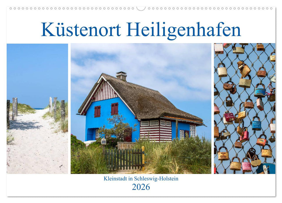 Küstenort Heiligenhafen (CALVENDO Wandkalender 2026)