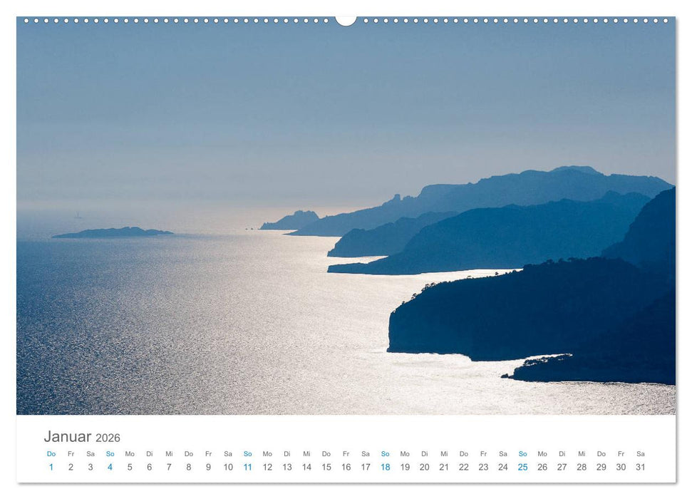 Cassis und die Calanques (CALVENDO Wandkalender 2026)