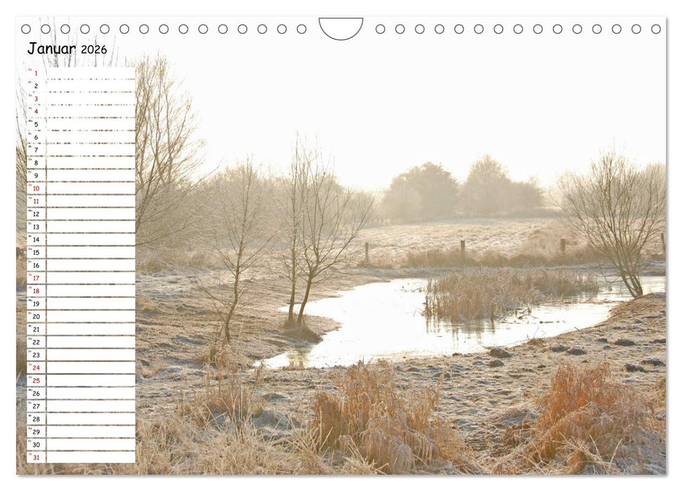 Einsame Natur - Terminkalender (CALVENDO Wandkalender 2026)