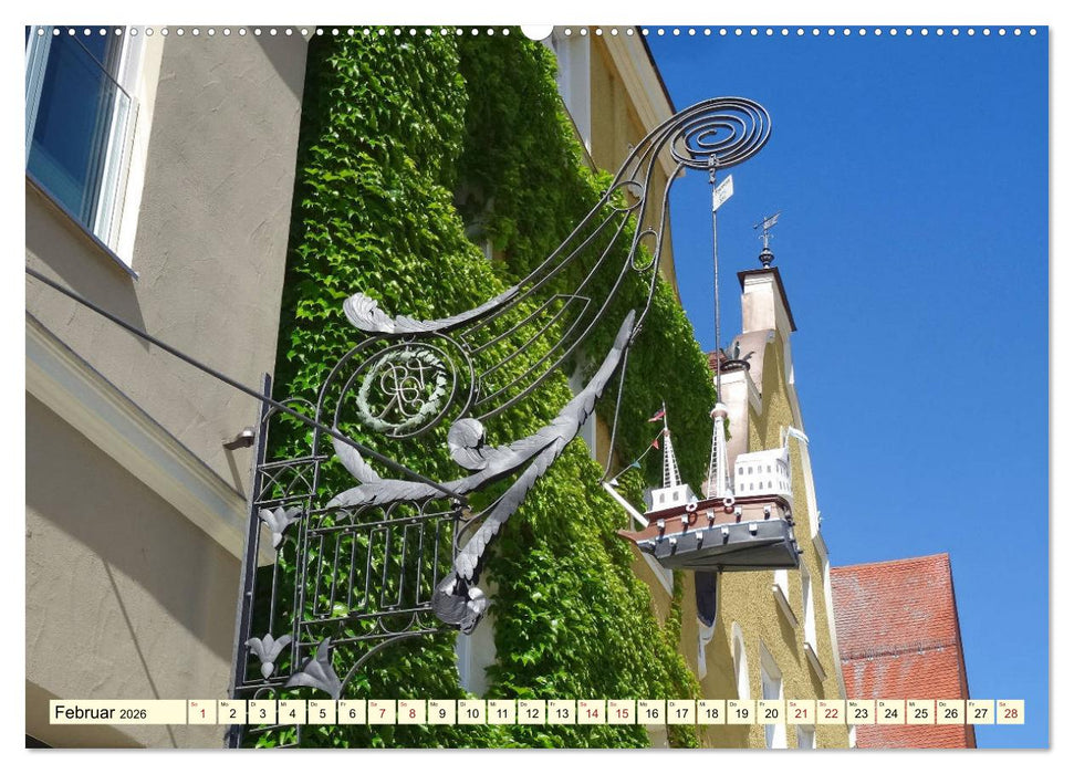 Unterwegs in Memmingen (CALVENDO Wandkalender 2026)