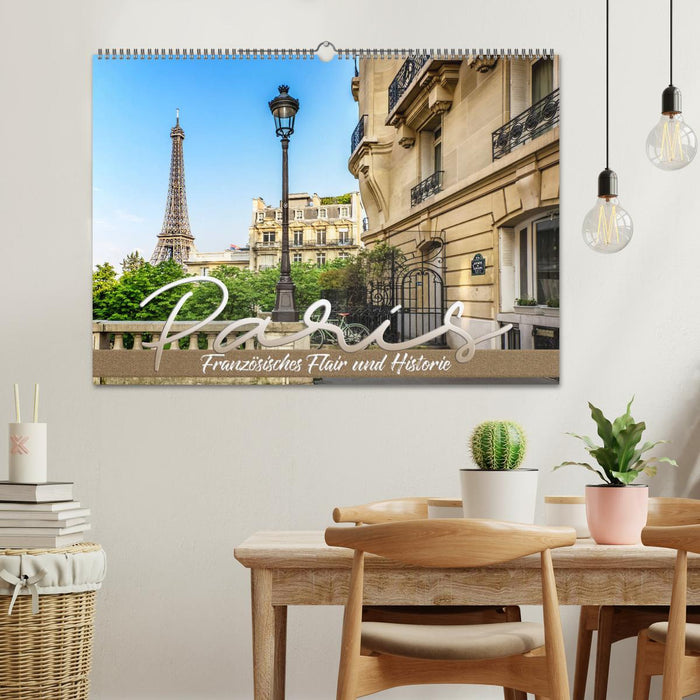 PARIS Französisches Flair und Historie (CALVENDO Wandkalender 2026)