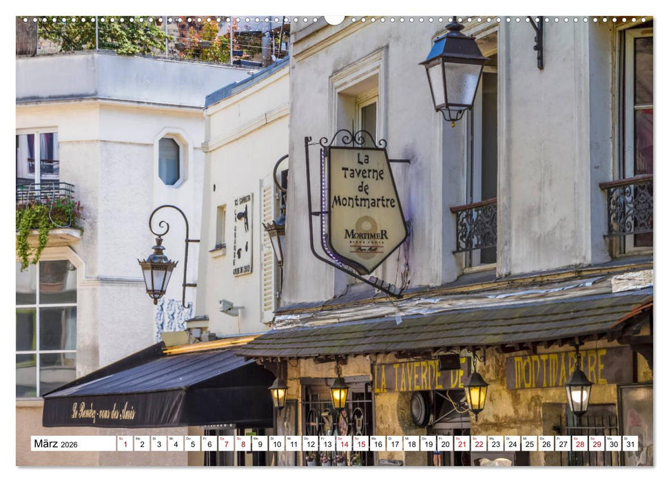 PARIS Französisches Flair und Historie (CALVENDO Wandkalender 2026)