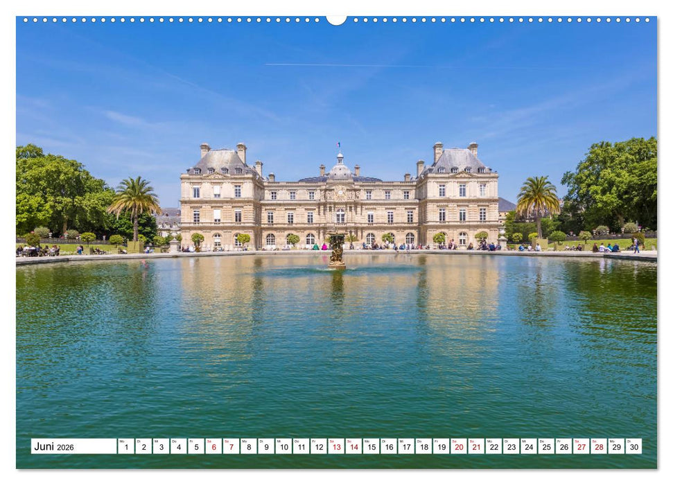 PARIS Französisches Flair und Historie (CALVENDO Wandkalender 2026)