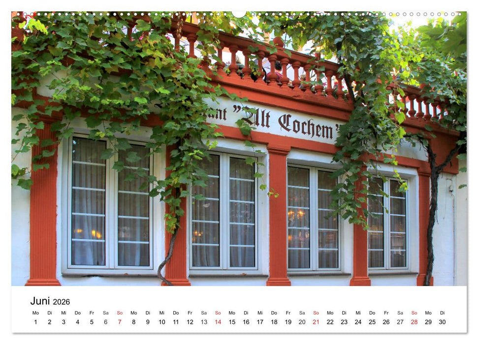 Cochem - Eine Perle an der Mosel (CALVENDO Wandkalender 2026)