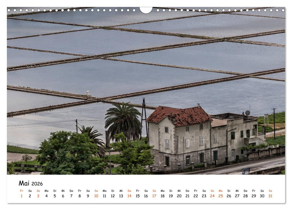 Dalmatiens Süden, Peljesac und Korcula (CALVENDO Wandkalender 2026)