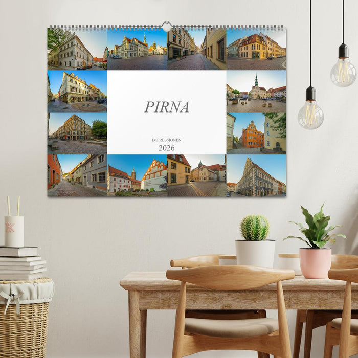 Pirna Impressionen (CALVENDO Wandkalender 2026)
